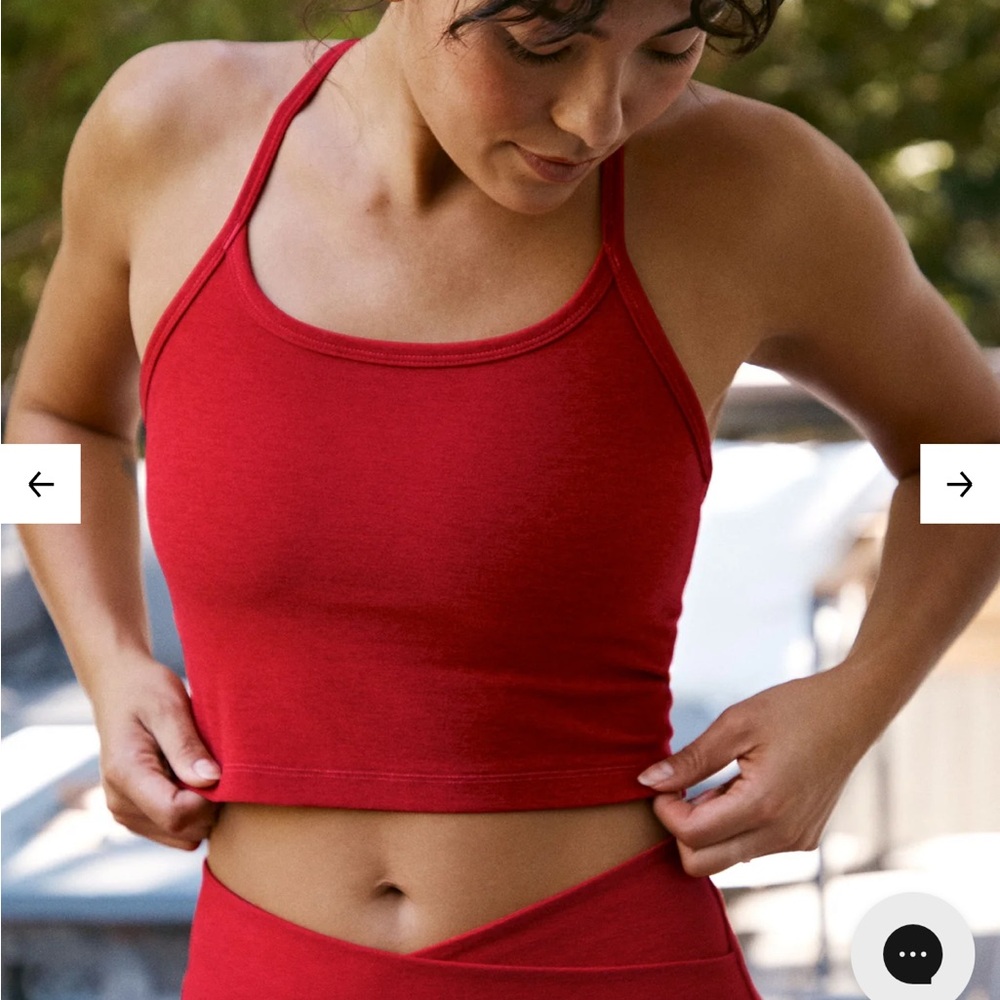 Beyond Yoga spacedye slim racerback crop tank
